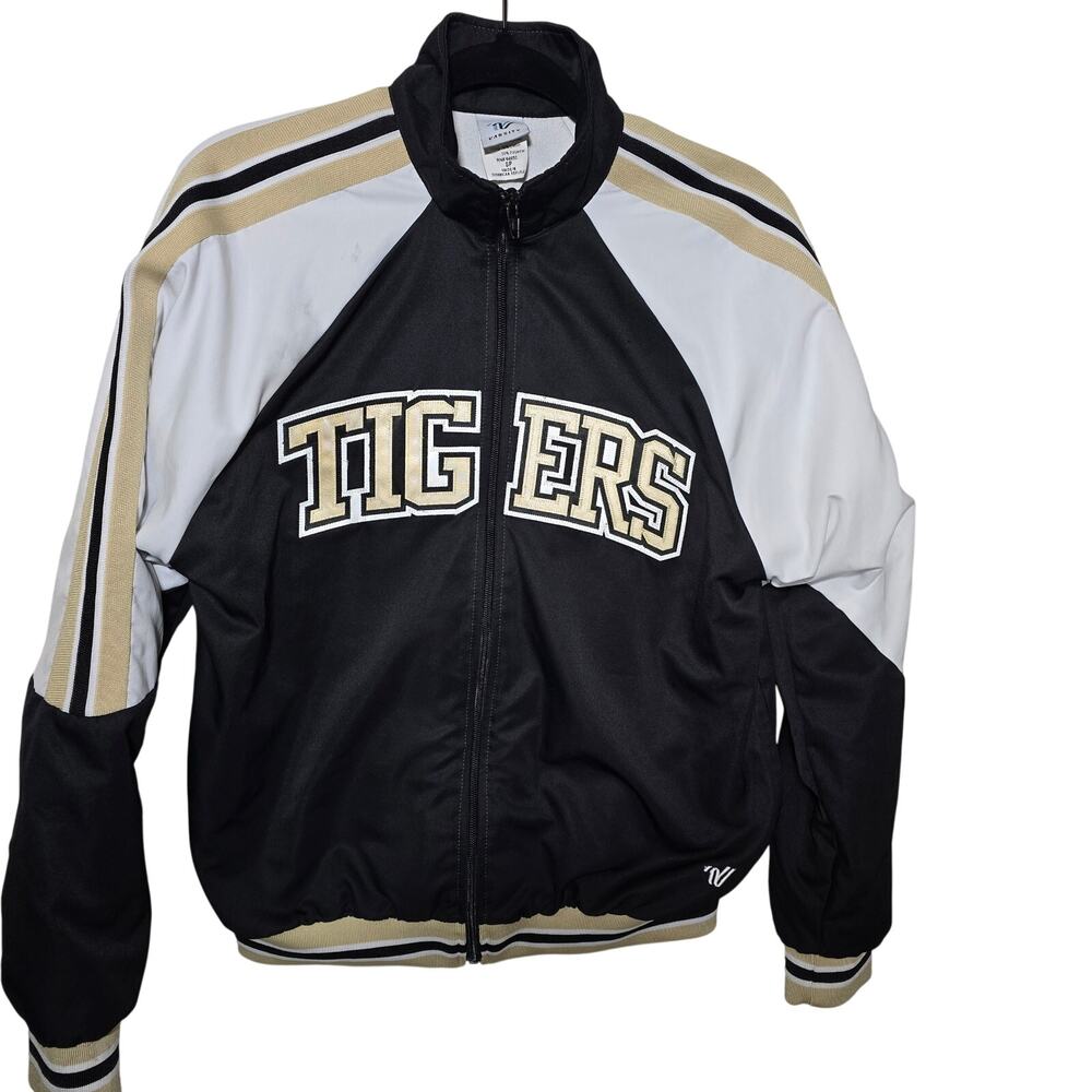 Broken Arrow Tigers Full Zip Jacket Lined Warm Pockets Oklahoma Womens Small EUC